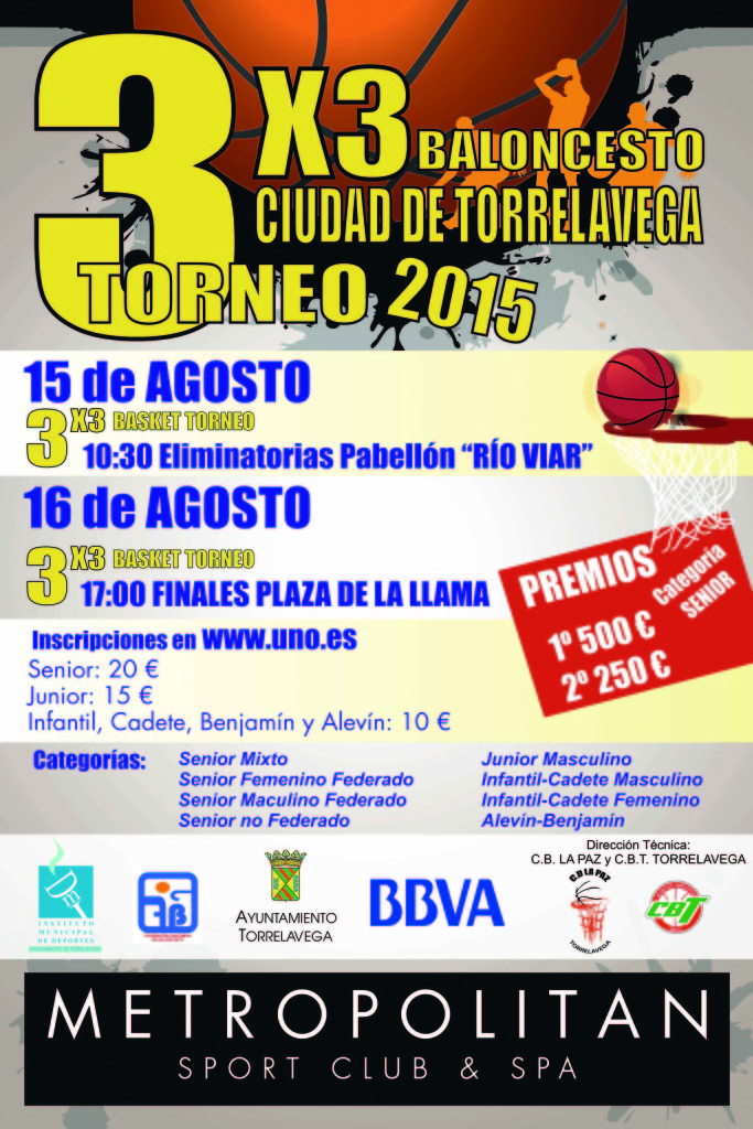 TORNEO 3X3 BALONCESTO